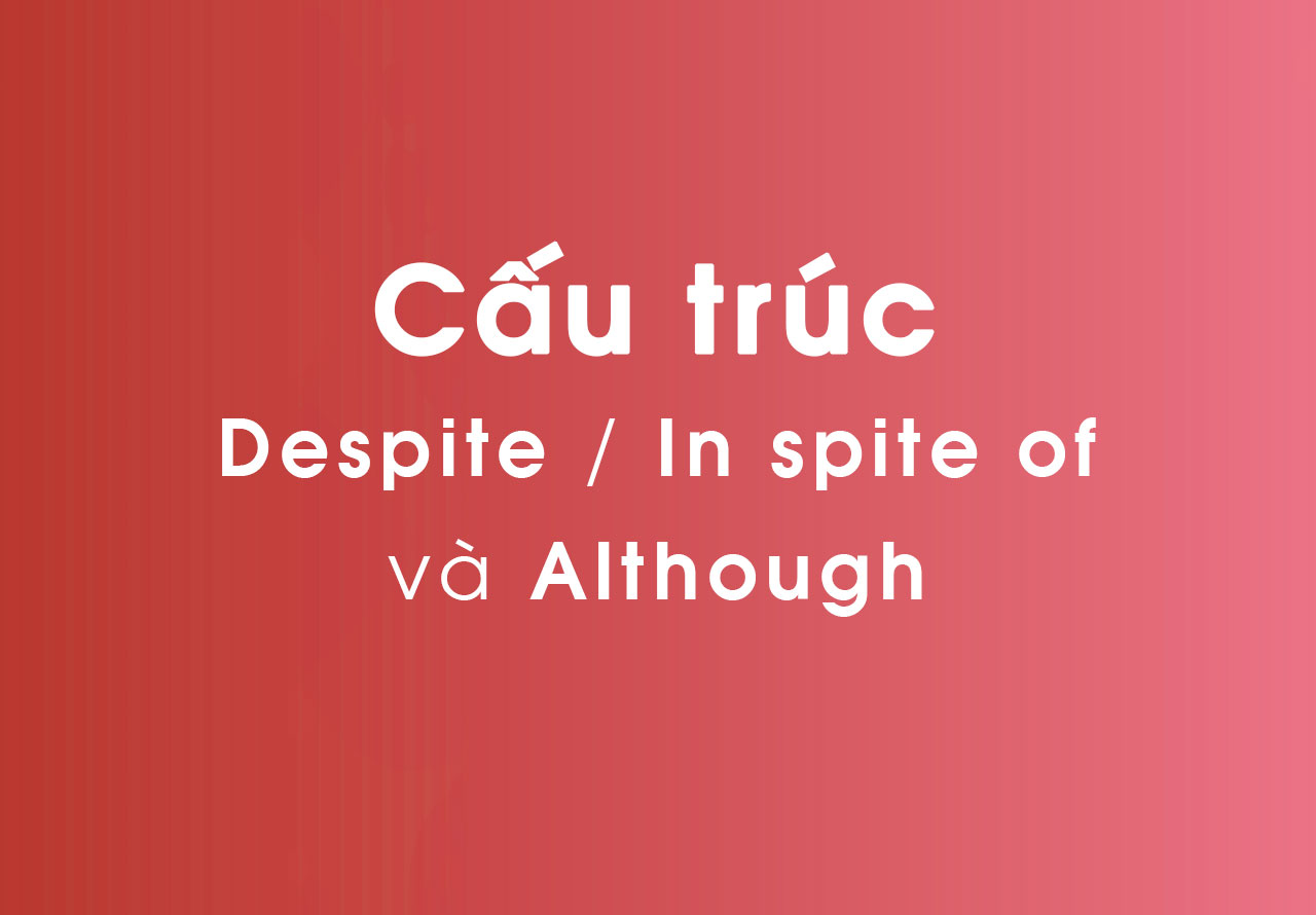 Cách Dùng Despite, In Spite Of Và Chuyển Đổi Sang Although